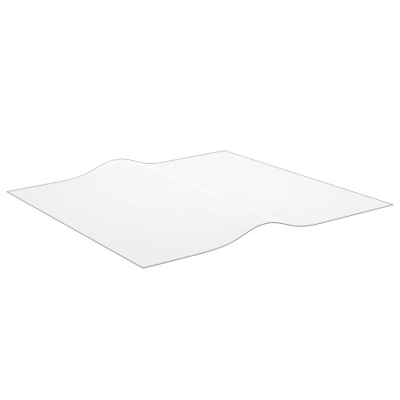 Protecteur de table transparent 90x90 cm 1,6 mm PVC