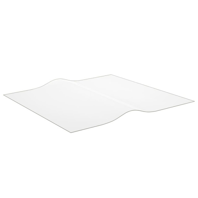 Protecteur de table mat 90x90 cm 1,6 mm PVC