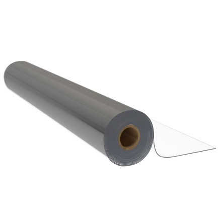 Rouleau transparent de protection de table 0,9x15 m 1,6 mm PVC 2