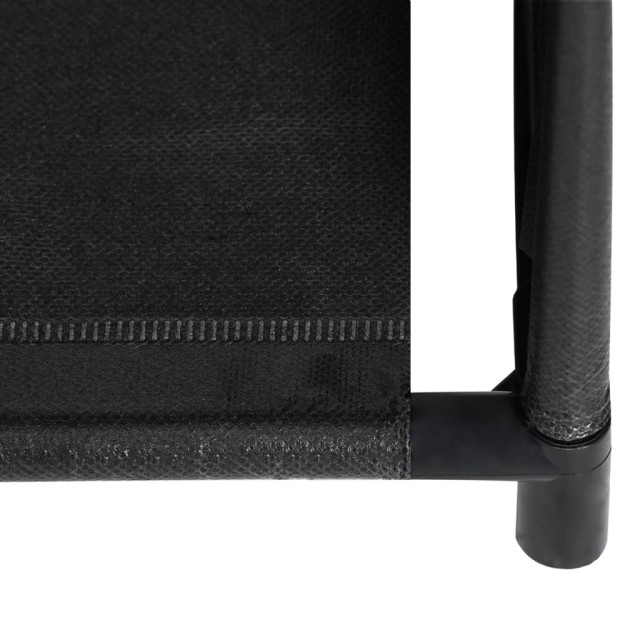 Étagère d'escalier d'affichage 130x45x170 cm Tissu