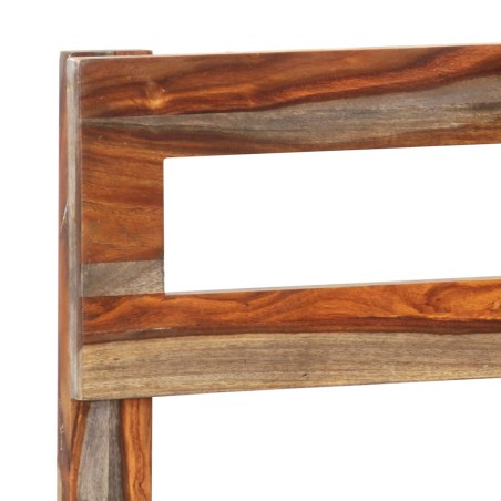 Cadre de lit sans matelas bois massif 200x200 cm