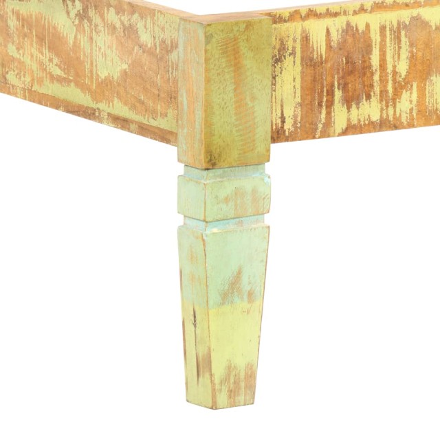 Cadre de lit sans matelas Bois de récupération massif 120x200cm