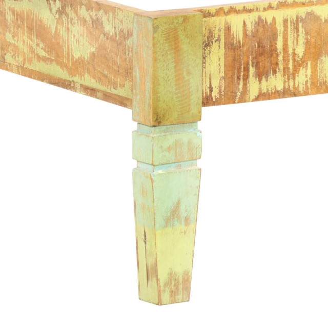 Cadre de lit sans matelas Bois de récupération massif 200x200cm