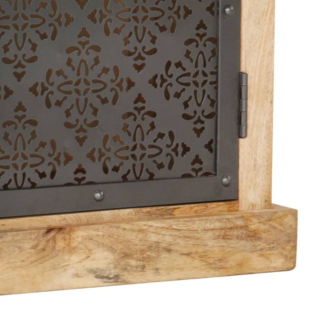 Buffet avec porte 45x32x110 cm Bois de manguier solide