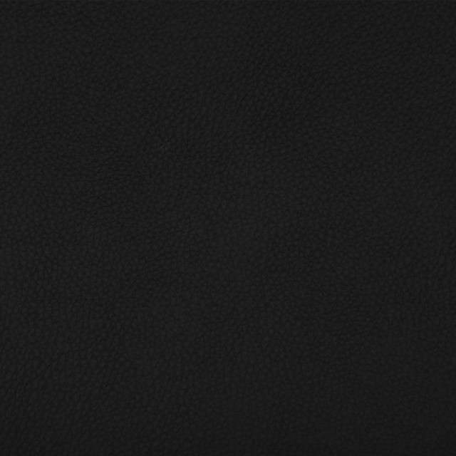 Chaise de bureau pivotante Noir Similicuir