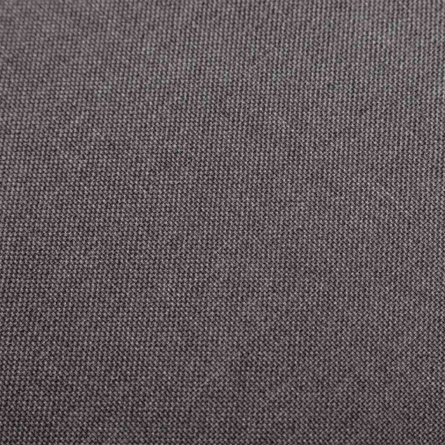 Tabourets de bar lot de 2 gris foncé tissu