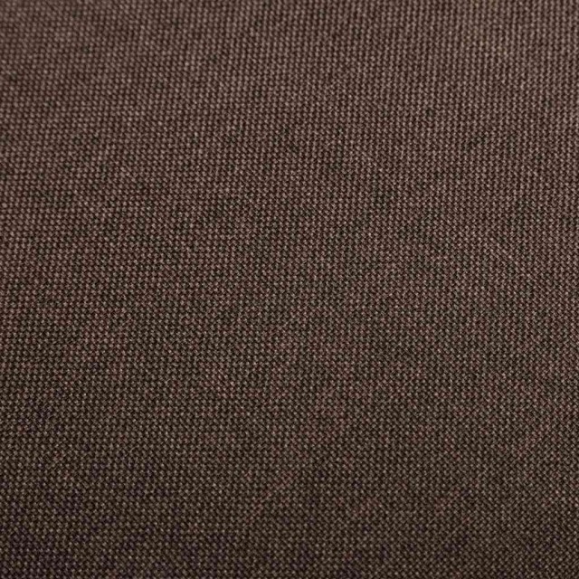 Tabourets de bar lot de 2 marron tissu