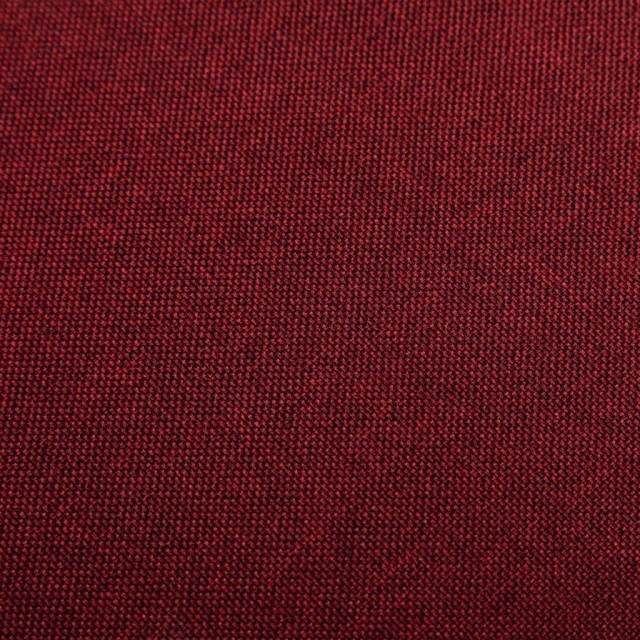 Tabourets de bar lot de 2 rouge bordeaux tissu