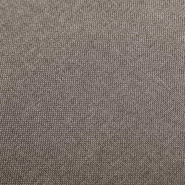 Tabourets de bar lot de 2 taupe tissu