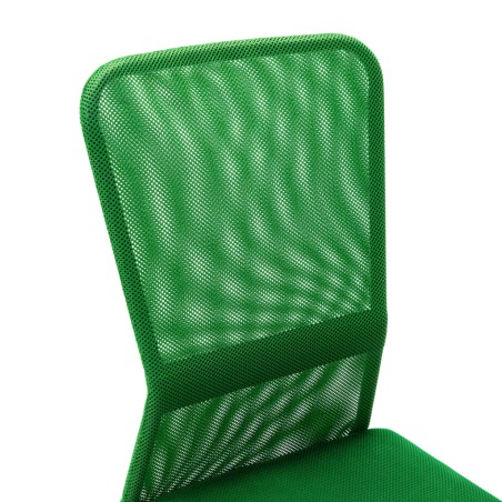 Chaise de bureau Vert 44x52x100 cm Tissu en maille