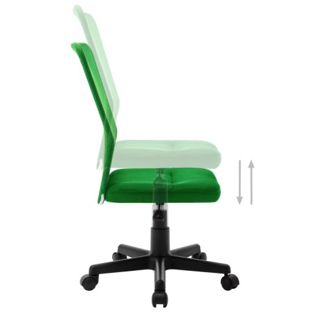 Chaise de bureau Vert 44x52x100 cm Tissu en maille