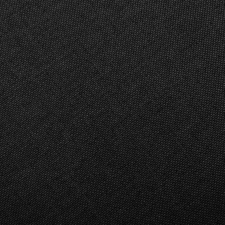 Chaise à bascule Noir Tissu