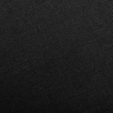 Chaise à bascule Noir Tissu