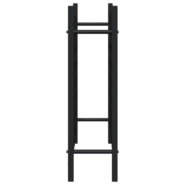 Casier à bouteilles pour 48 bouteilles Noir Métal