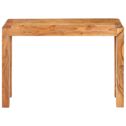 Table console 110x40x76cm Bois d'acacia massif et finition miel 2