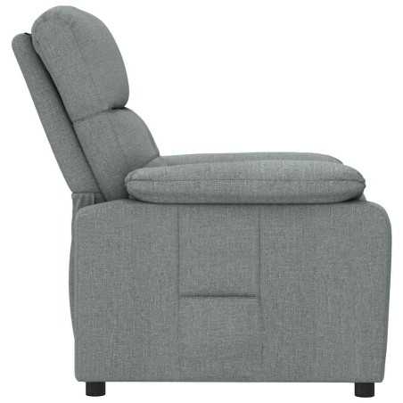 Fauteuil inclinable Gris foncé Tissu