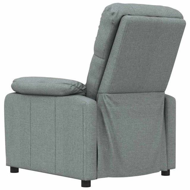 Fauteuil inclinable Gris foncé Tissu