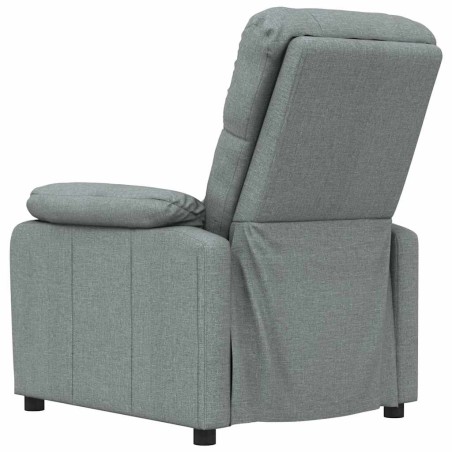 Fauteuil inclinable Gris foncé Tissu