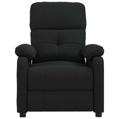 Fauteuil inclinable Noir Tissu