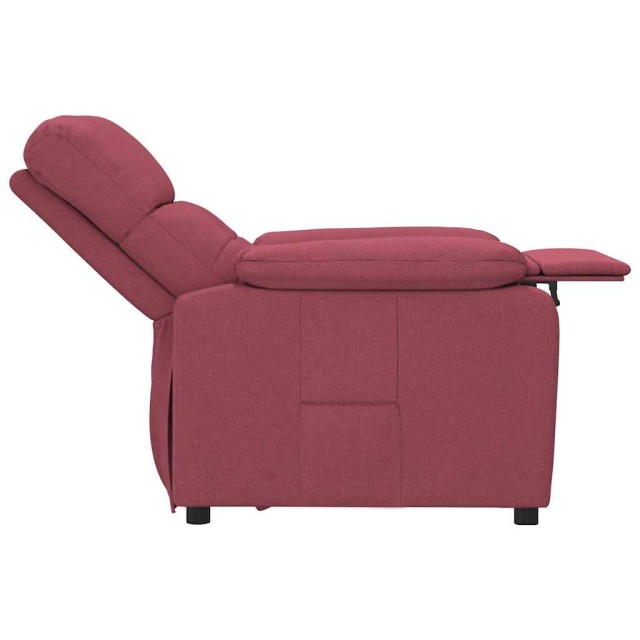 Fauteuil inclinable Rouge bordeaux Tissu