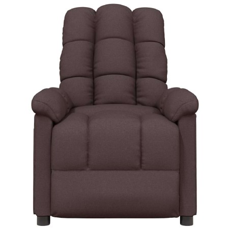 Fauteuil de massage Noir Tissu