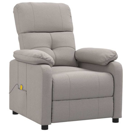 Fauteuil de massage Taupe Tissu 2