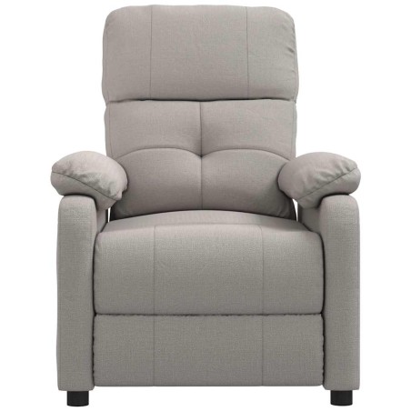 Fauteuil de massage Taupe Tissu