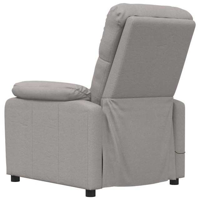 Fauteuil de massage Taupe Tissu