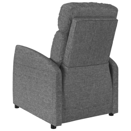 Fauteuil de massage Gris foncé Tissu