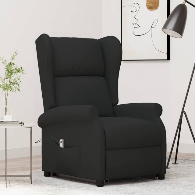 Fauteuil Noir Tissu