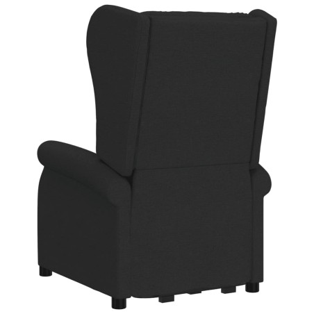 Fauteuil de massage Noir Tissu