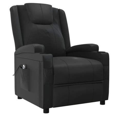 Fauteuil Noir Similicuir