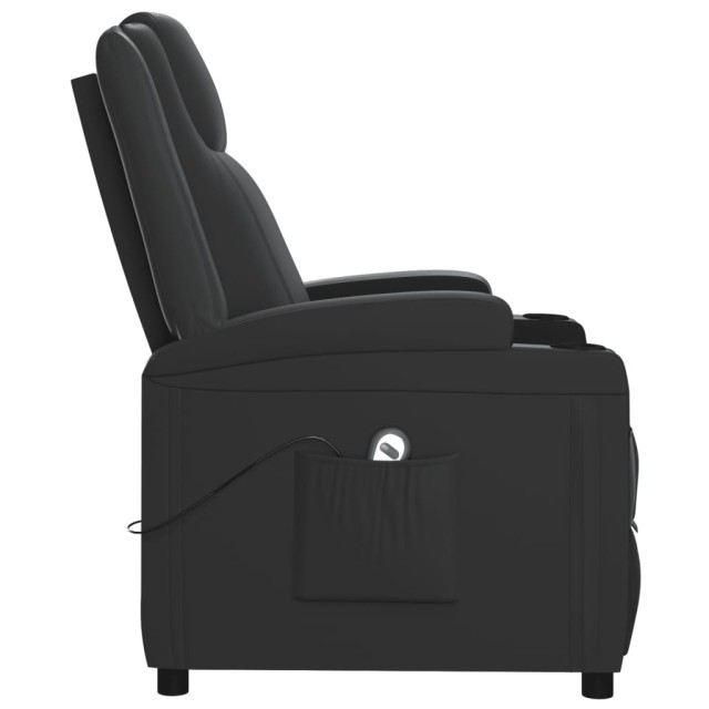Fauteuil Noir Similicuir