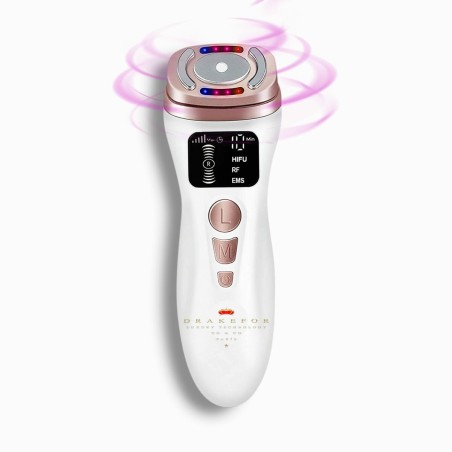 Verjüngende Behandlung Drakefor MINI HIFU RF LIGHT TERAPY HOME Weiß