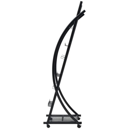 Porte-revue 40 x 32 x 131 cm Noir A4 2