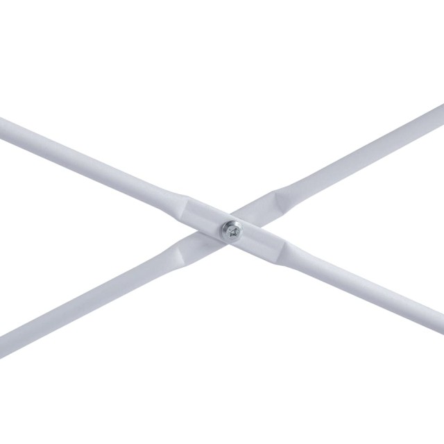 Bureau d'ordinateur Blanc 110x60x70 cm Bois d'ingénierie