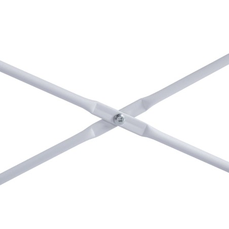 Bureau d'ordinateur Blanc 110x60x70 cm Bois d'ingénierie