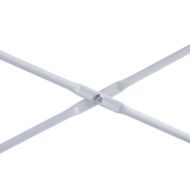 Bureau d'ordinateur Blanc chêne 110x60x70 cm Bois d'ingénierie