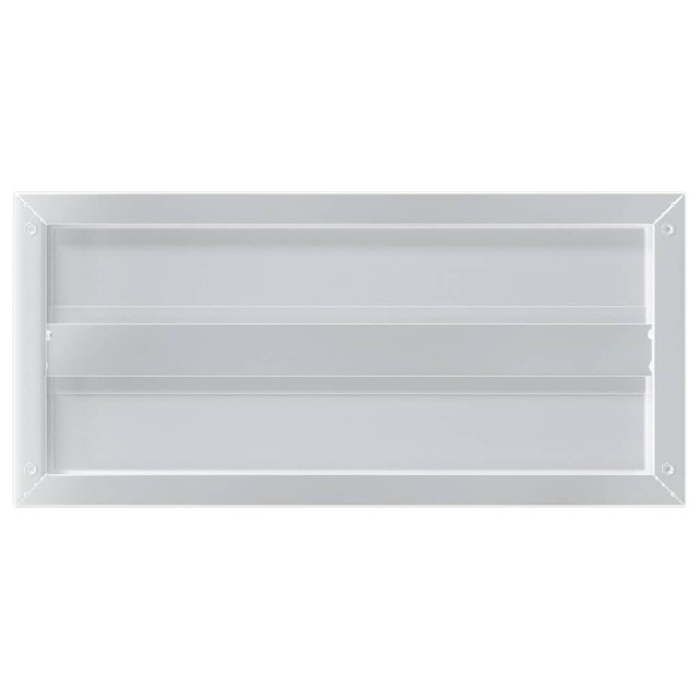 Étagères murales 2 pcs 50x23,5x3 cm argenté acier inoxydable