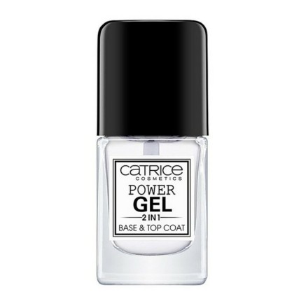 smalto Power Gel 2 in 1 Base and Top Coat Catrice Power Gel In (10,5 m