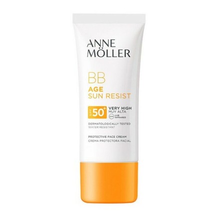 Crème Hydratante avec Couleur Âge Sun Rerist BB Cream Anne Möller 9