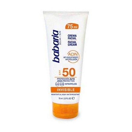 Facial Sun Cream SOLAR ADN INVISIBLE Babaria Solar Adn Invisible Spf 5