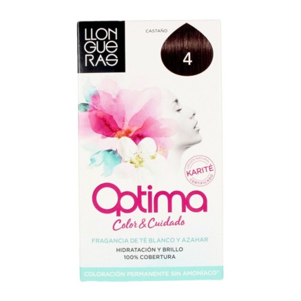 Dauerhafte Creme-Coloration OPTIMA Color y Cuidado 4 Llongueras BF-800