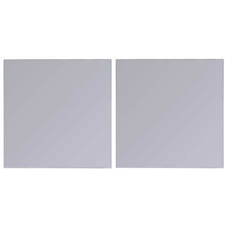 Carreaux de miroir sans cadre 16 pcs 20,5 cm