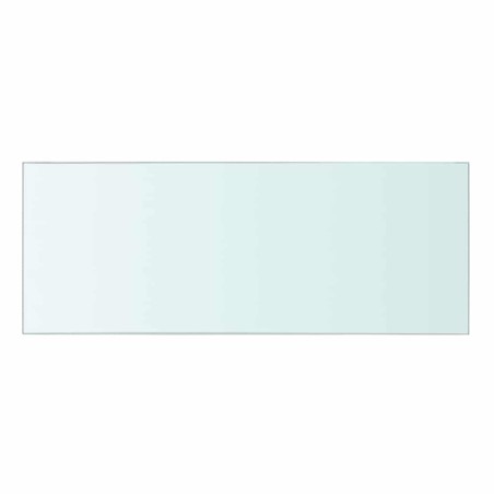 Panneaux d'étagère 2 pcs Verre Transparent 40 x 15 cm