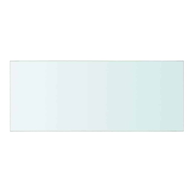 Panneaux d'étagère 2 pcs Verre Transparent 50 x 20 cm