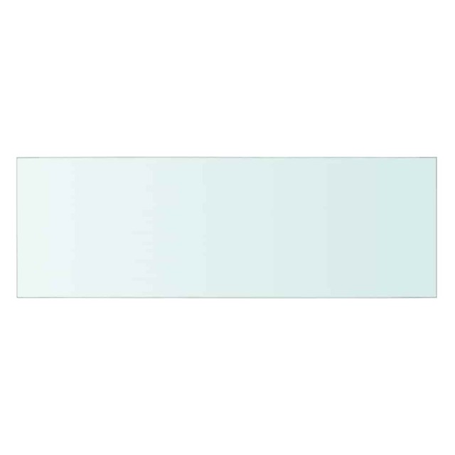 Panneaux d'étagère 2 pcs Verre Transparent 60x20 cm