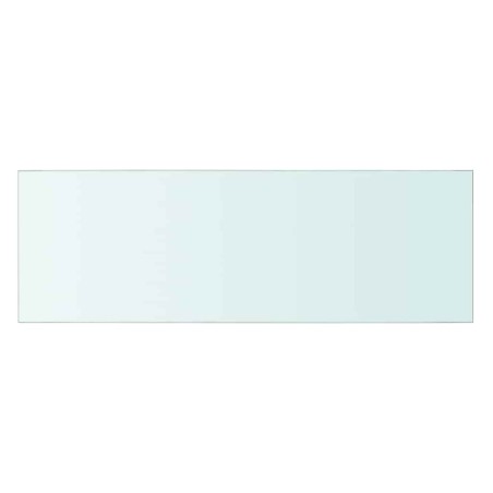 Panneaux d'étagère 2 pcs Verre Transparent 60x20 cm