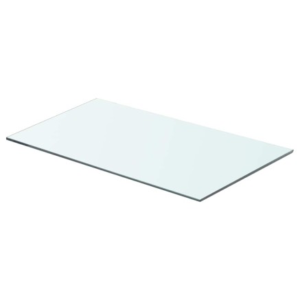 Panneaux d'étagère 2 pcs Verre Transparent 60 x 30 cm 2