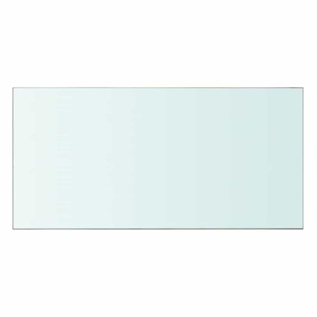 Panneaux d'étagère 2 pcs Verre Transparent 60 x 30 cm